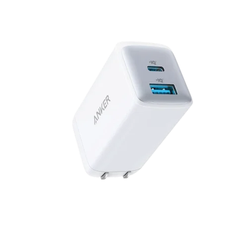 Anker USB C Charger 65W, 725 Charger, Ultra-Compact Dual-Port Foldable Travel Wall Charger