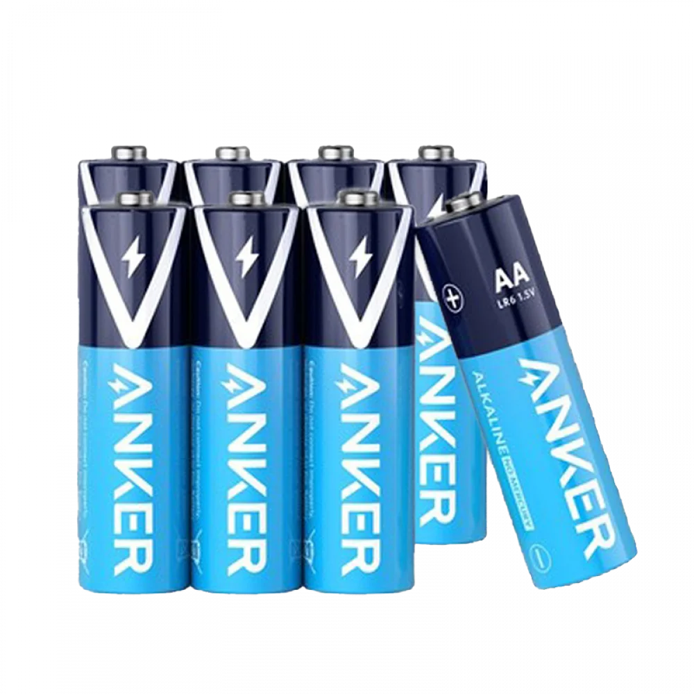 Anker Alkaline AA Batteries, Long-Lasting & Leak-Proof with PowerLock Technology