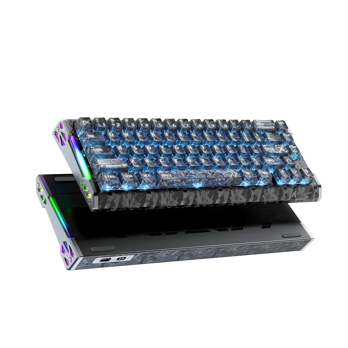 Attack Shark R68 HE Carbon Fiber Rapid Trigger Keyboard Magnetic Switch