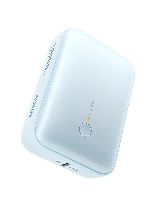 AUKEY PB-Y55 Spark Mini | 10000mAh Compact Power Bank | 20W PD Fast Charging