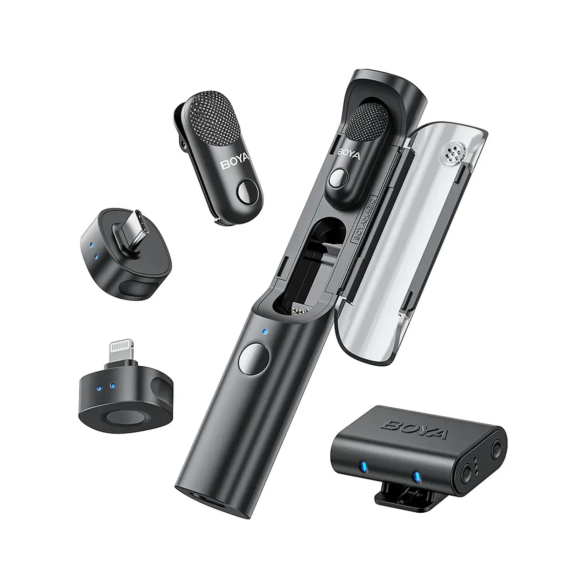 BOYA Magic 4-in-1 AI Wireless Microphone