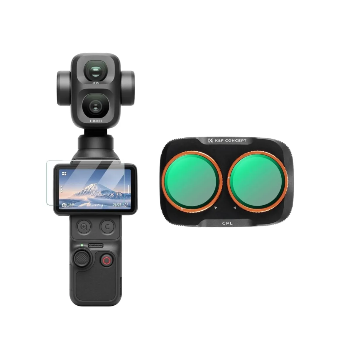 K&F Concept CPL Polarizer Filter for DJI Osmo Pocket 4P