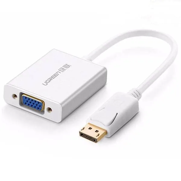 DP male to VGA female converter cable