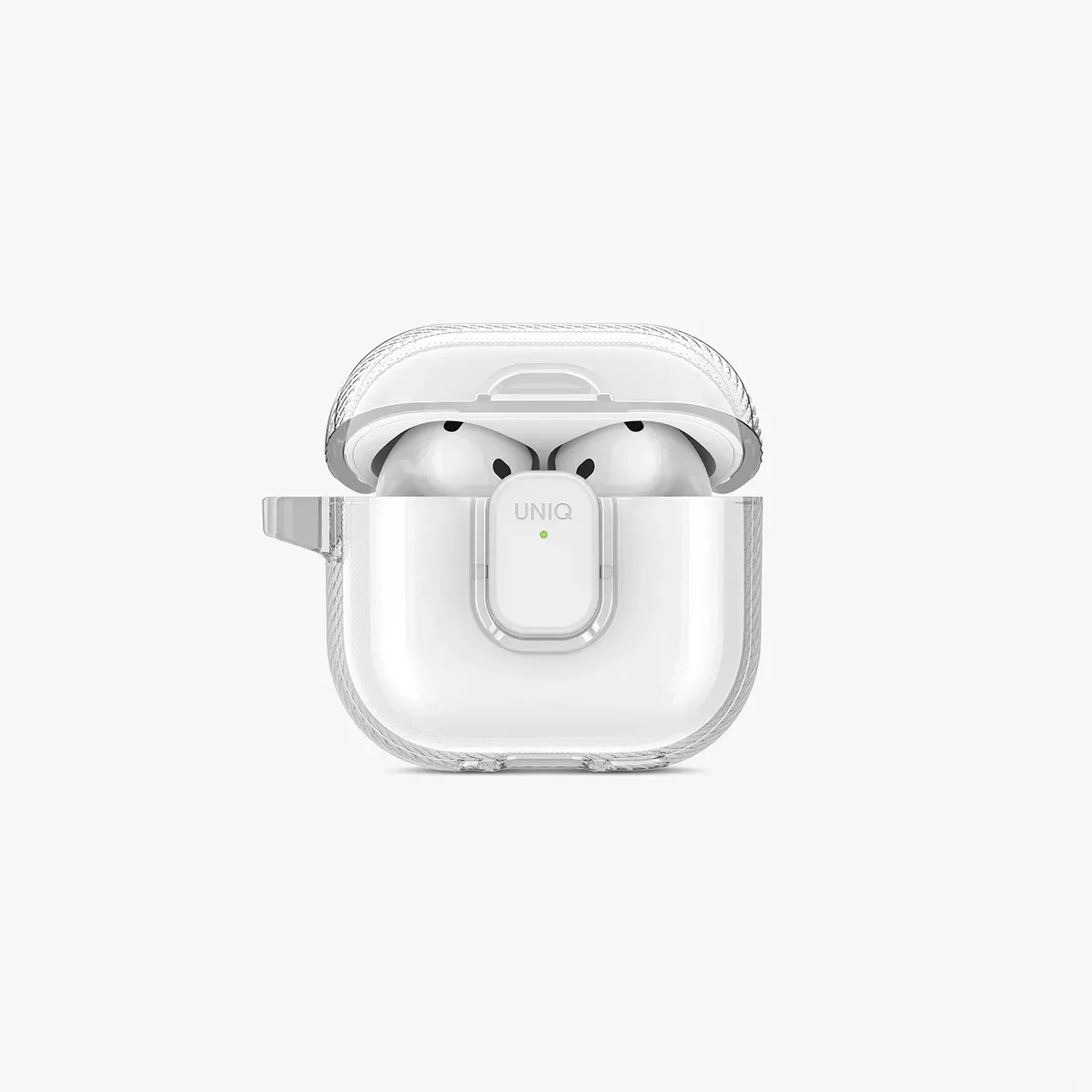 UNIQ Glase Pro Clear Protective Case for AirPods 4