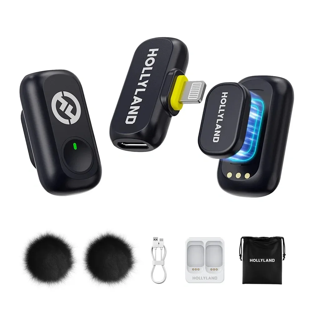 Hollyland LARK A1 Mini Duo 2-Person with Lightning Connector