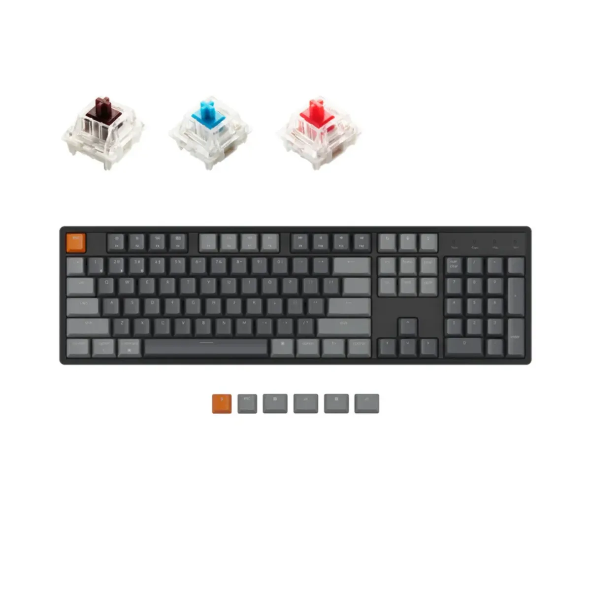 Keychron K10 Wireless 104‑Key Mechanical Keyboard