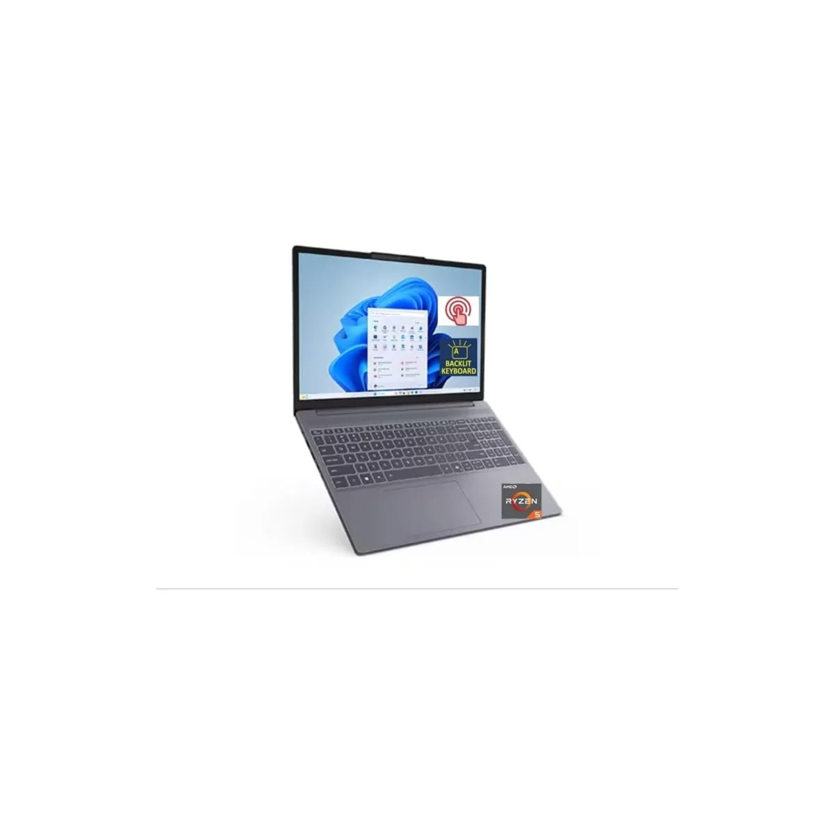 Lenovo Ideapad Slim 3 AMD Ryzen 5 7535HS | 16GB RAM | 512GB SSD | AMD Radeon | 15.3 Inch WUXGA (1920×1200) IPS Display