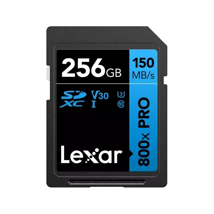 Lexar High-Performance 800x PRO SDHC/SDXC UHS-I Card BLUE Series