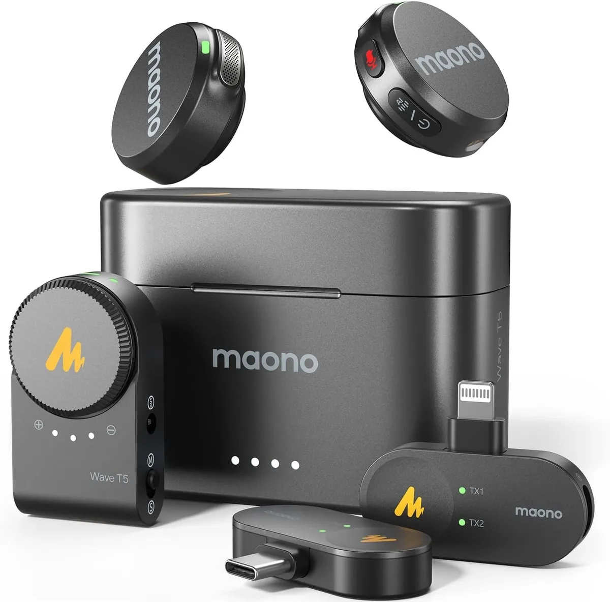 MAONO Wave T5 Wireless Microphone