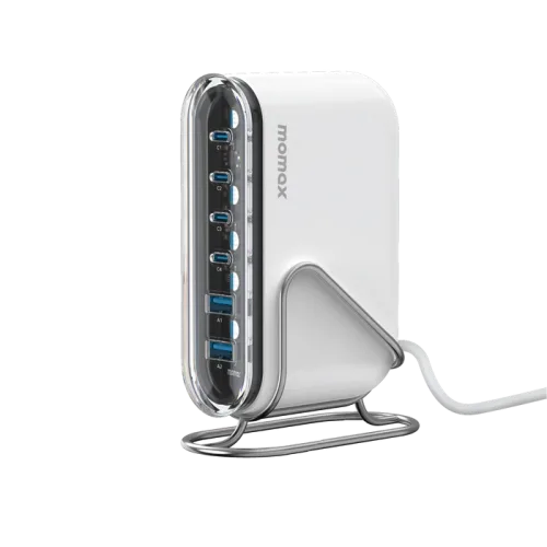 Momax 1-Charge Flow+ 120W 6-Port Desktop Charger (UK)