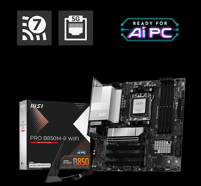 MSI PRO B850M-P WIFI