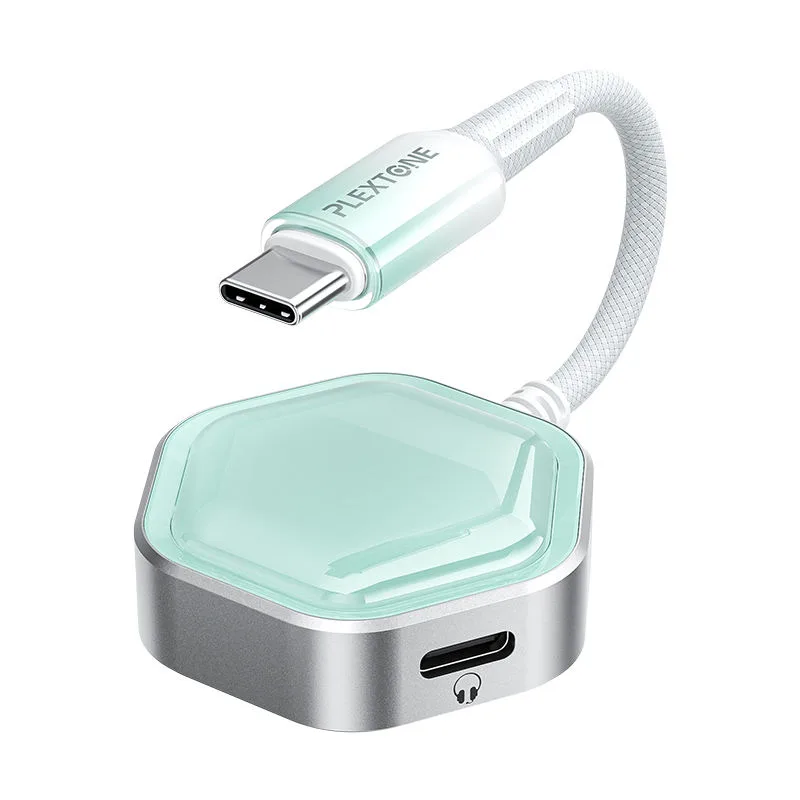 Plextone GS1 Pro 2-in-1 Type-C Adapter