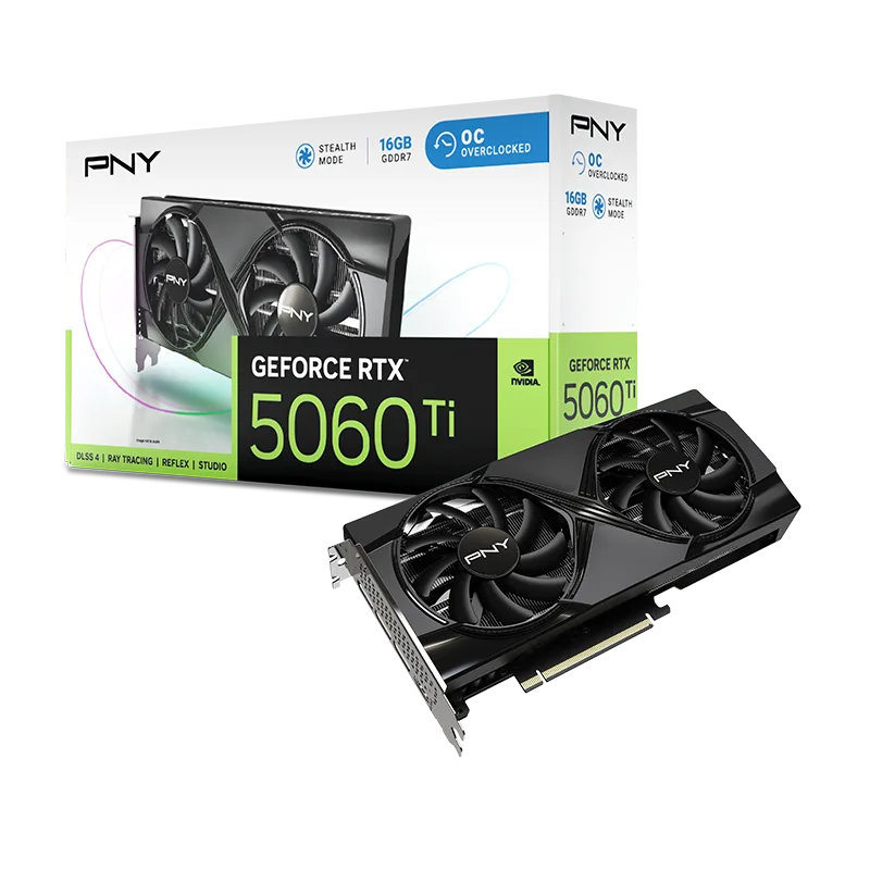 PNY GeForce RTX 5060 Ti 16GB Dual Fan