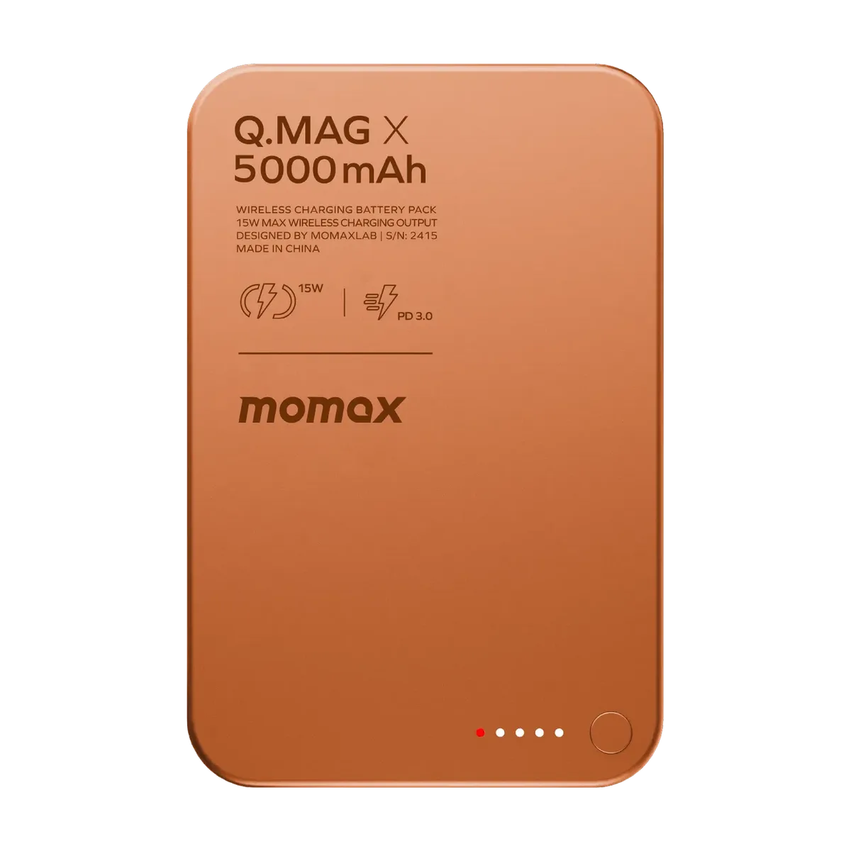 Q.Mag X Magnetic Wireless Power Bank 5000mAh - Gen 2