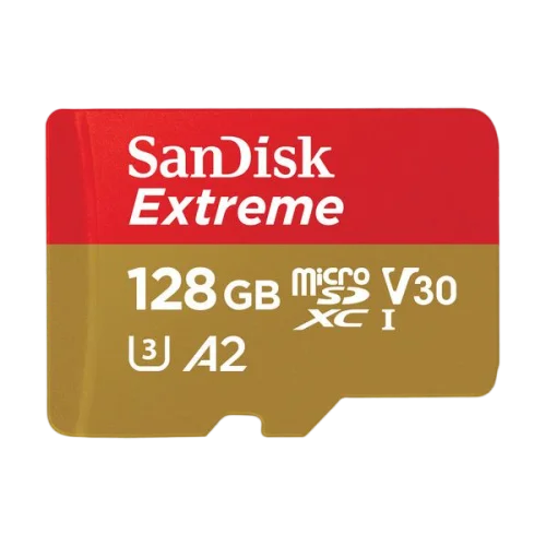 SanDisk 128GB Extreme UHS-I microSDXC Memory Card