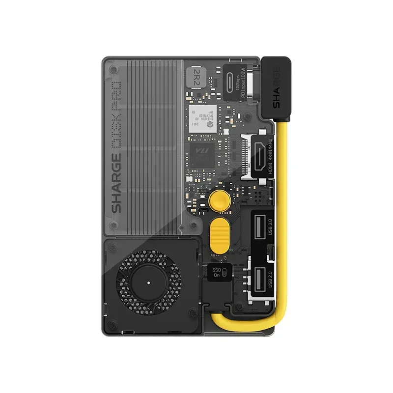 SHARGE Disk Pro Portable SSD with Active-Cooling