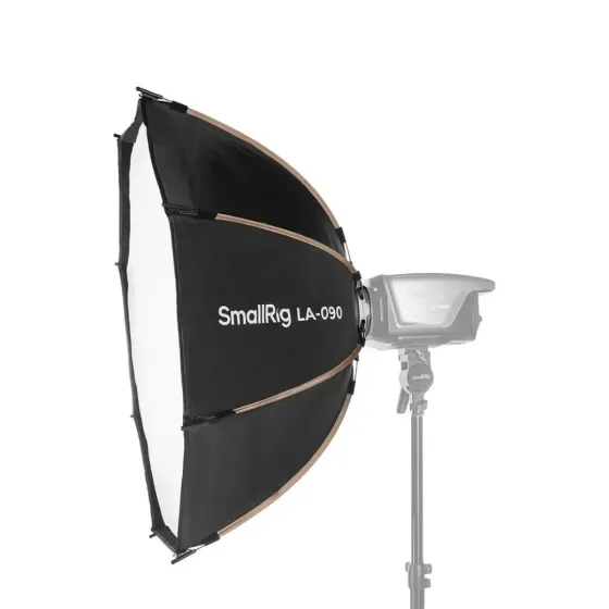 Smallrig (4633) LA-O90 Octagonal Softbox - Fabric Grid, Removeable Diffusers, Wide Compatibility
