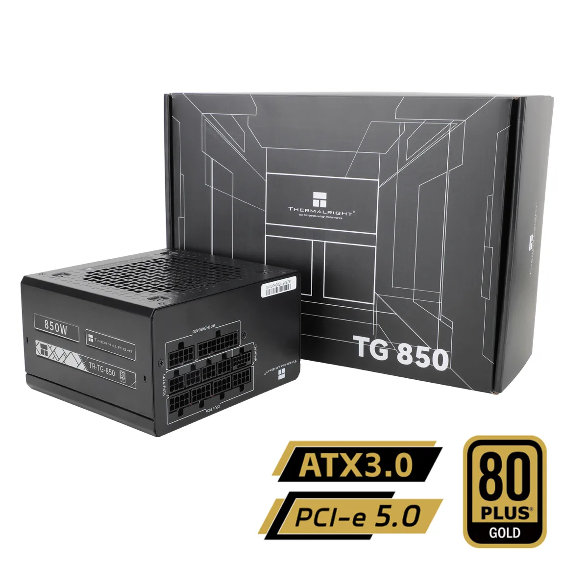 Thermalright TR-KG850 80+ Gold Powersupply