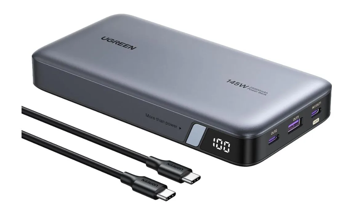 UGREEN 145W 25000mAh Two-Way Fast Charging Power Bank