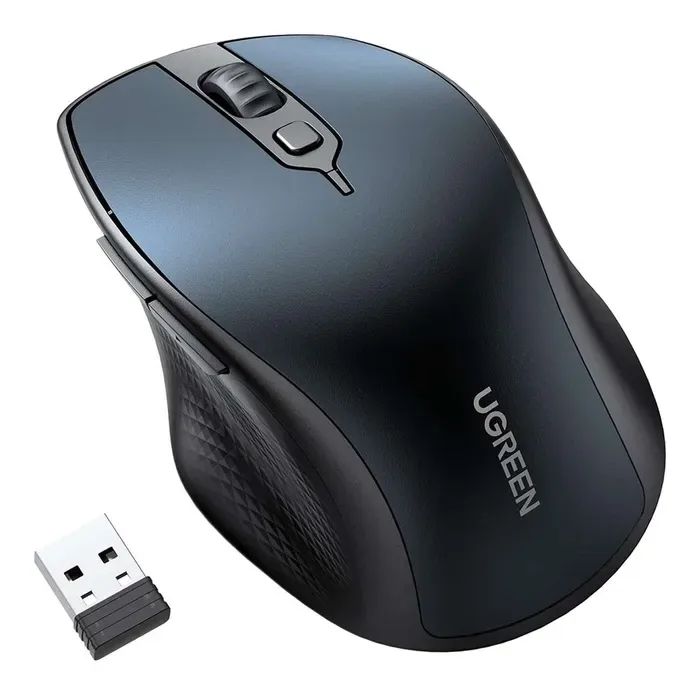 UGREEN Ergonomic Contoured-Shape Design(2.4 GHz&BT)