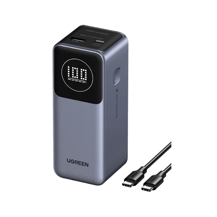 UGREEN Nexode Power Bank 12000mAh 100W with Smart Digital Display