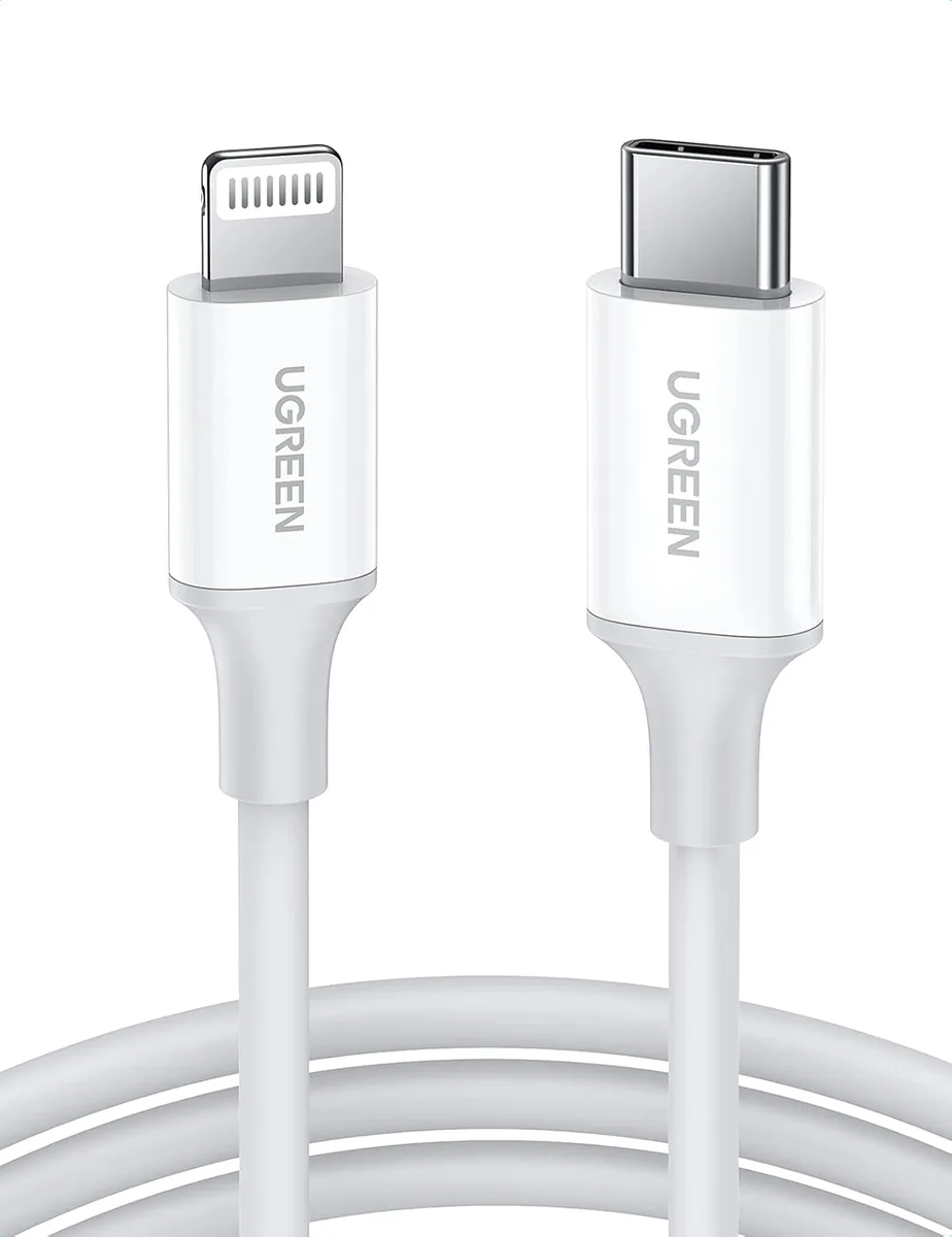 UGREEN USB C to Lightning Cable- 1m MFi Certified PD Fast Charging Lightning Cord Compatible