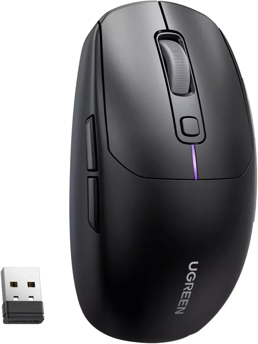 UGREEN USB/BT/2.4GHz Lightweight Wireless Gaming Mouse