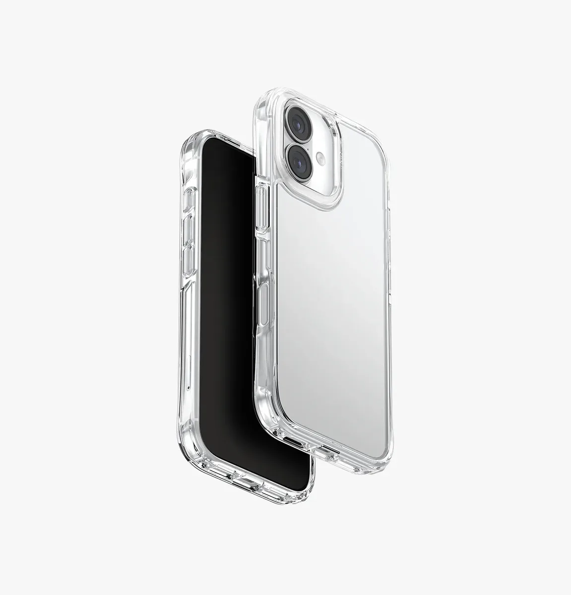 UNIQ iPhone 17 LifePro Xtreme True Clarity Slim Hybrid Case (Cystal Clear)