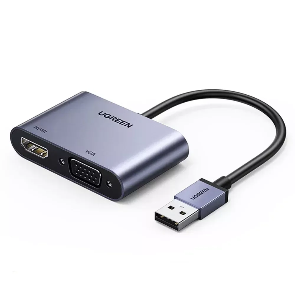 USB 3.0 to HDMI + VGA converter